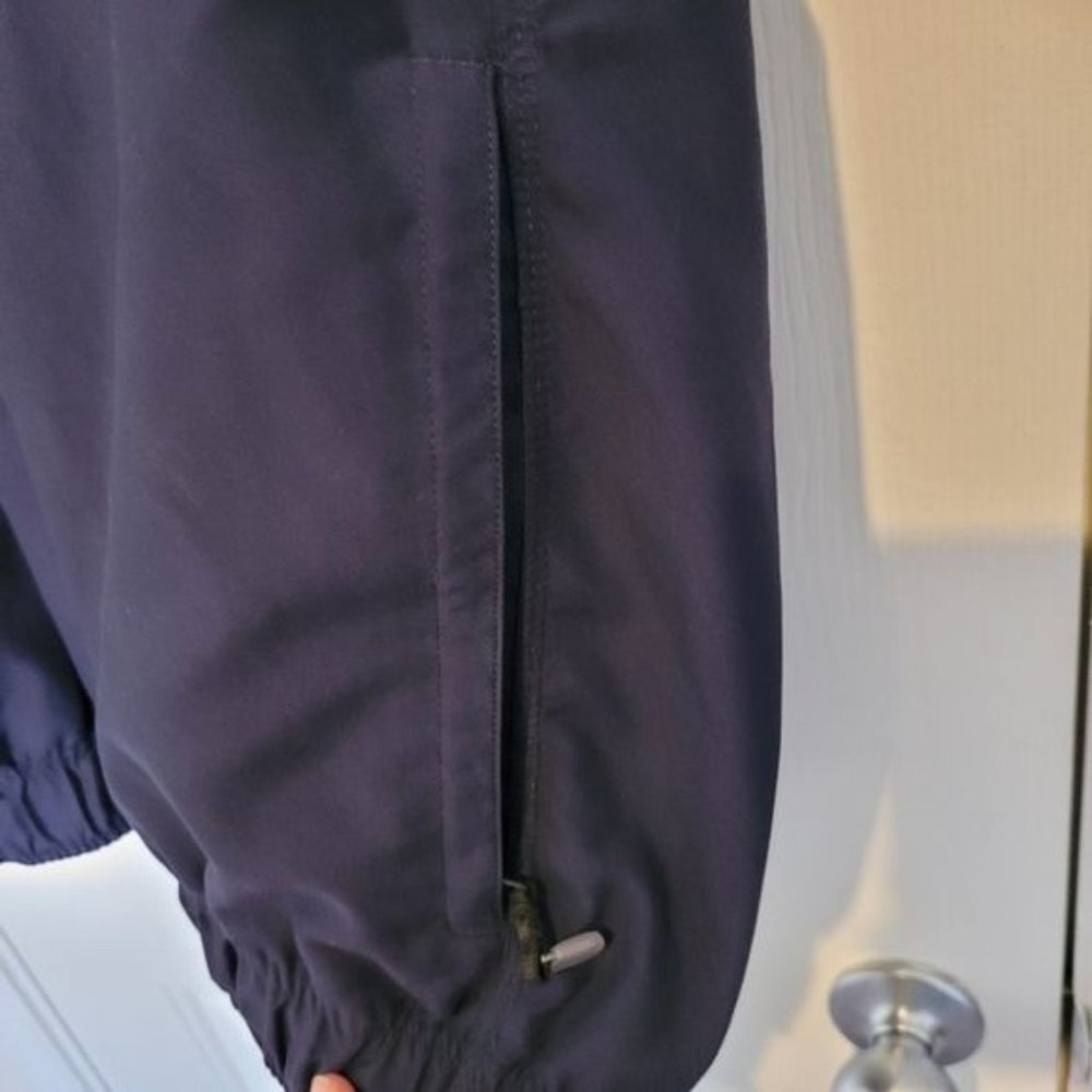 Adidas Climateshell Wind Men's Medium Purple/White Pullover Zipper Pockets Logo - Picture 2 of 7